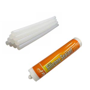 barra de silicona y pegamento, productos adhesivos