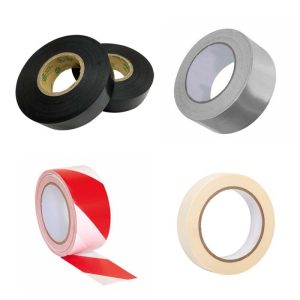 cinta de advertencia, cinta aislante negra, cinta de papel, cinta de papel de aluminio