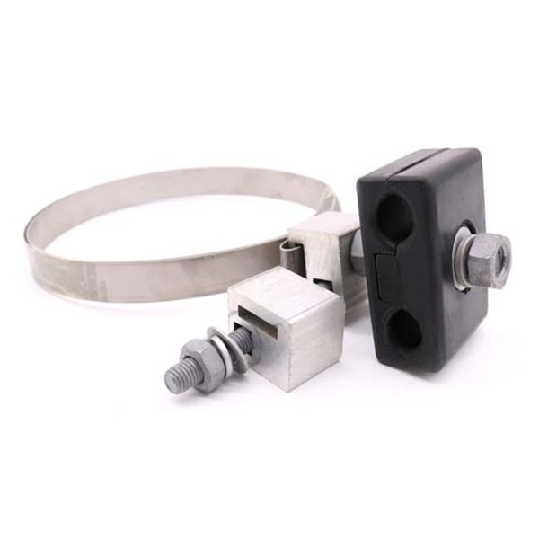 down-lead clamp, stainless steel