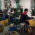 factory of hongjing, worker working in workshop