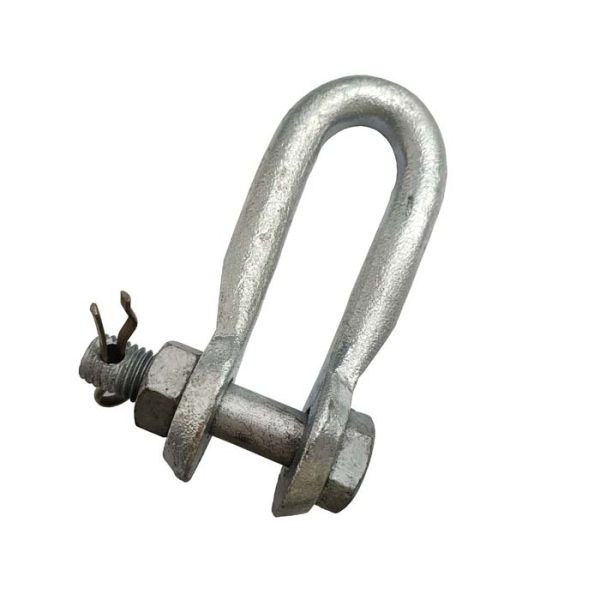 hot dipped galvanized shackle for overhead line application