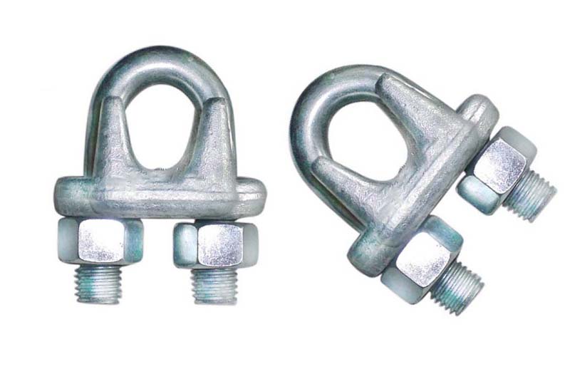FUNSUEI 20-Pack 3/8" Wire Rope Clamps – 304 Stainless Steel M10 Cable Clips, Heavy Duty For Rigging, Lifting, Guardrails