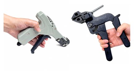 Segurança da pistola de braçadeira de cabo de aço inoxidável