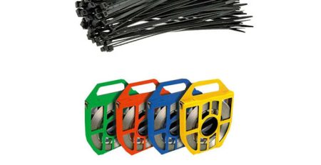 Abraçadeiras de nylon versus cintas de aço inoxidável